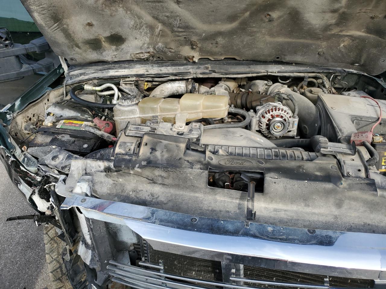 1999 Ford F250 VIN 1FTNX21F1XEC66642 Copart auction photo, all over damage thumbnail 13