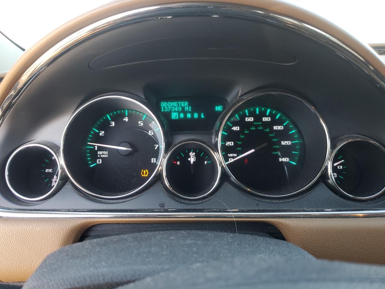2015 Buick Enclave VIN 5GAKRCKD4FJ107864 Copart auction photo, front end / rear end damage thumbnail 9