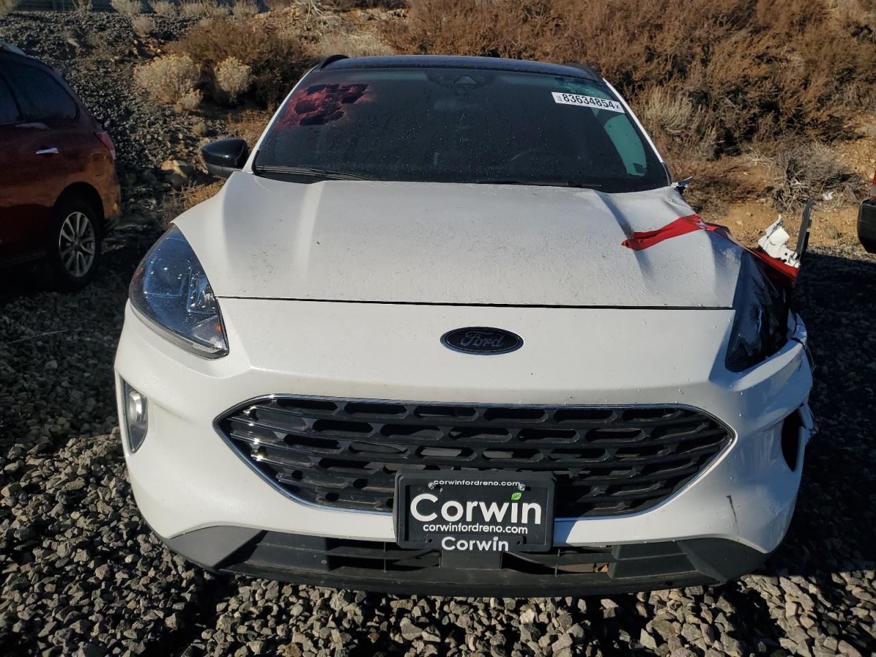 2022 Ford Escape VIN 1FMCU9H93NUC00701 Copart auction photo, all over damage thumbnail 5