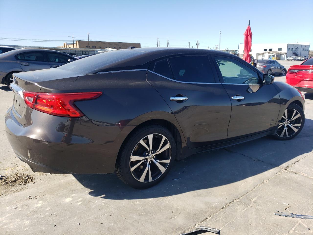 2017 Nissan Maxima VIN 1N4AA6AP9HC367141 Copart auction photo, undercarriage / minor dent/scratches damage thumbnail 3