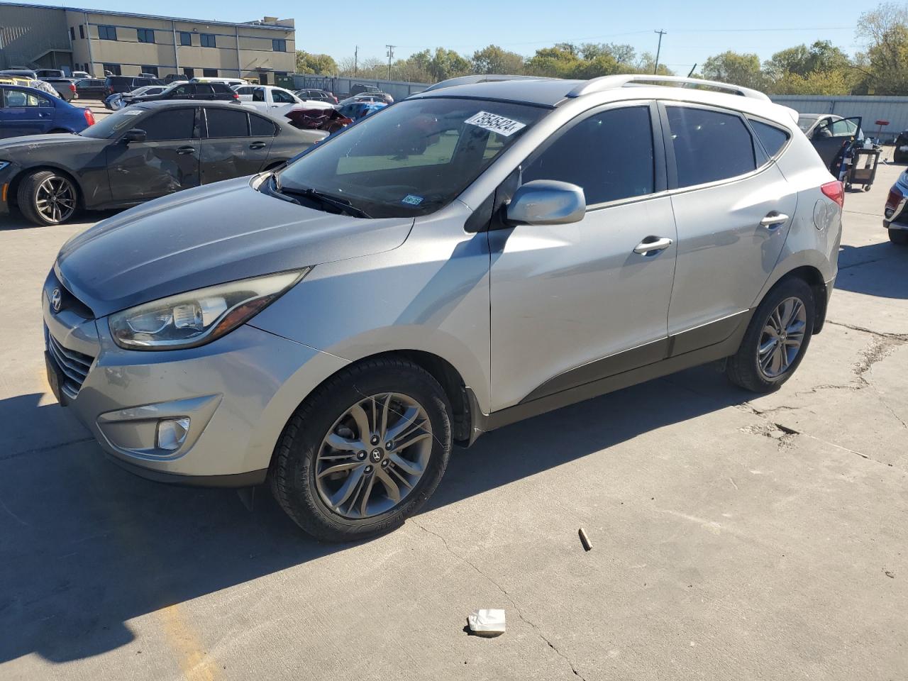 2015 Hyundai Tucson VIN KM8JU3AGXFU046437