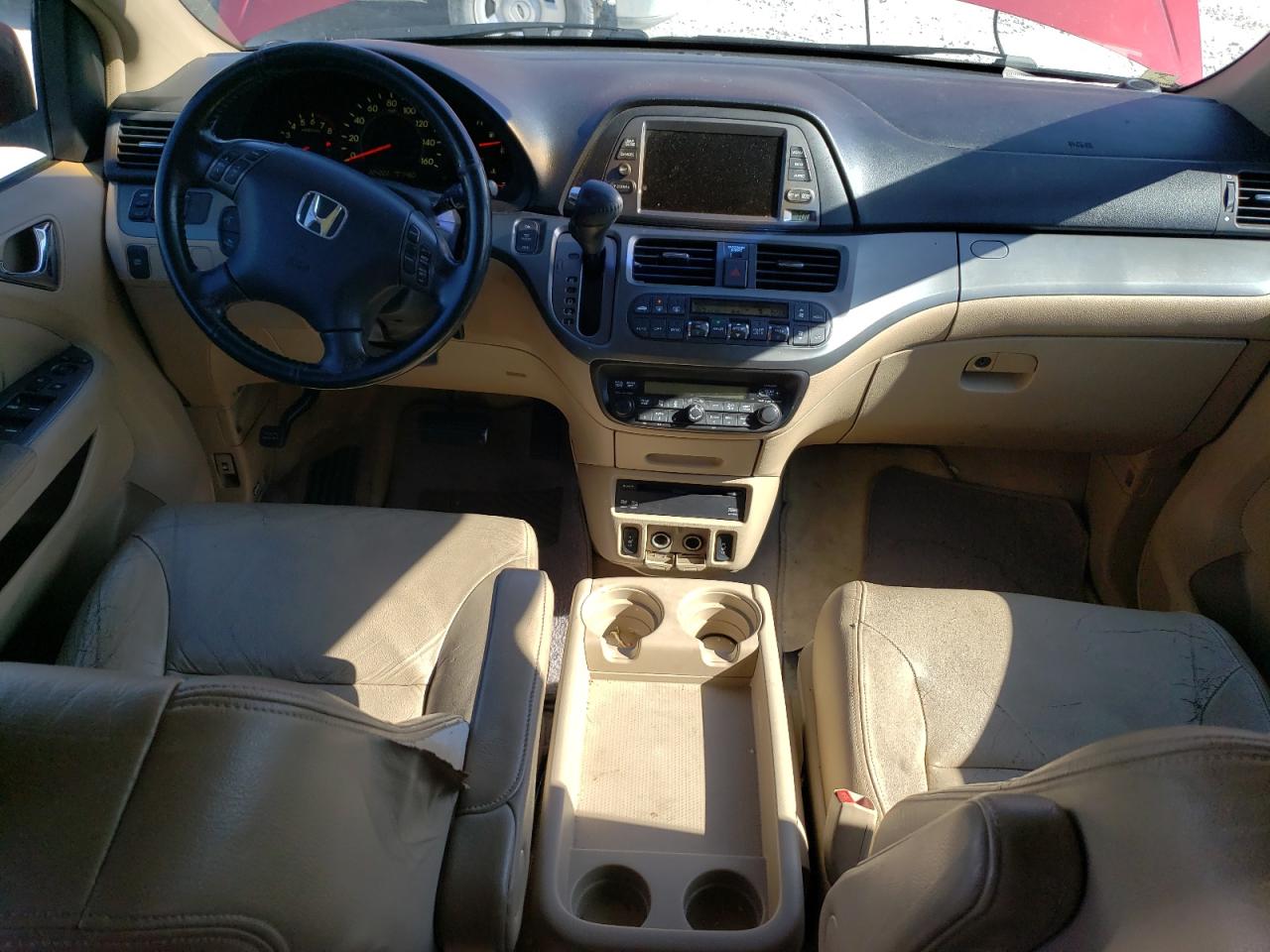 2006 Honda Odyssey VIN 5FNRL38786B051905 Copart auction photo, rear end / front end damage thumbnail 8