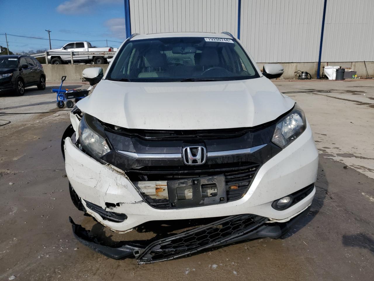 2016 Honda HR-V VIN 3CZRU6H71GM701275 Copart auction photo, front end damage thumbnail 5