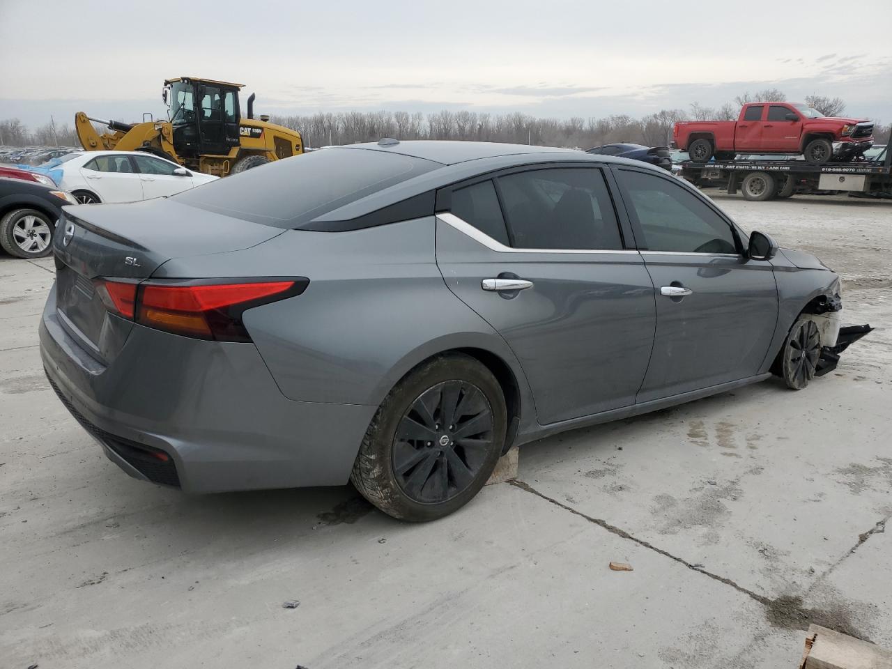 2019 Nissan Altima VIN 1N4BL4EVXKC189100 Copart auction photo, front end / side damage thumbnail 3