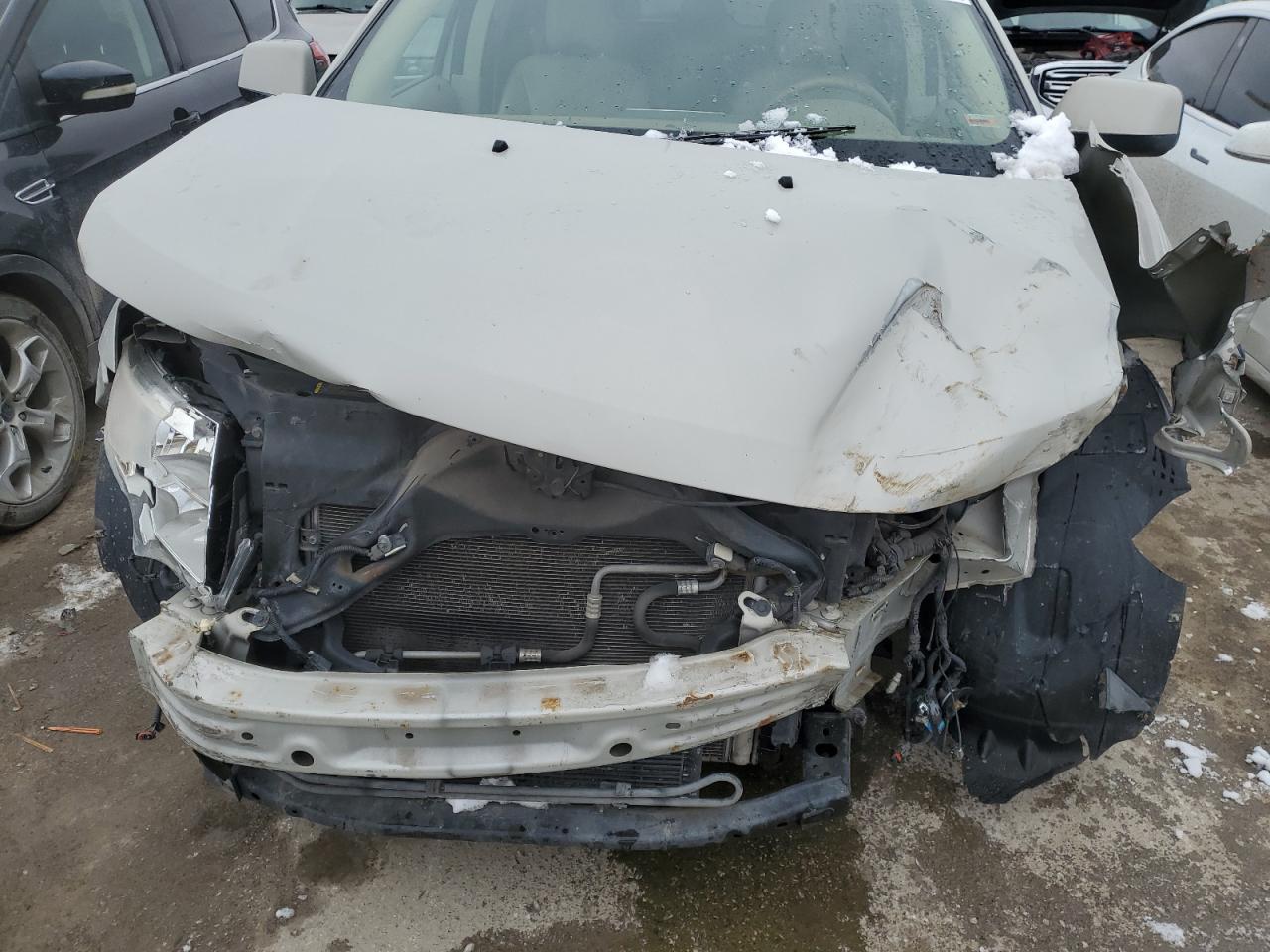 2007 Ford Edge VIN 2FMDK48C57BA89926 Copart auction photo, front end damage thumbnail 13