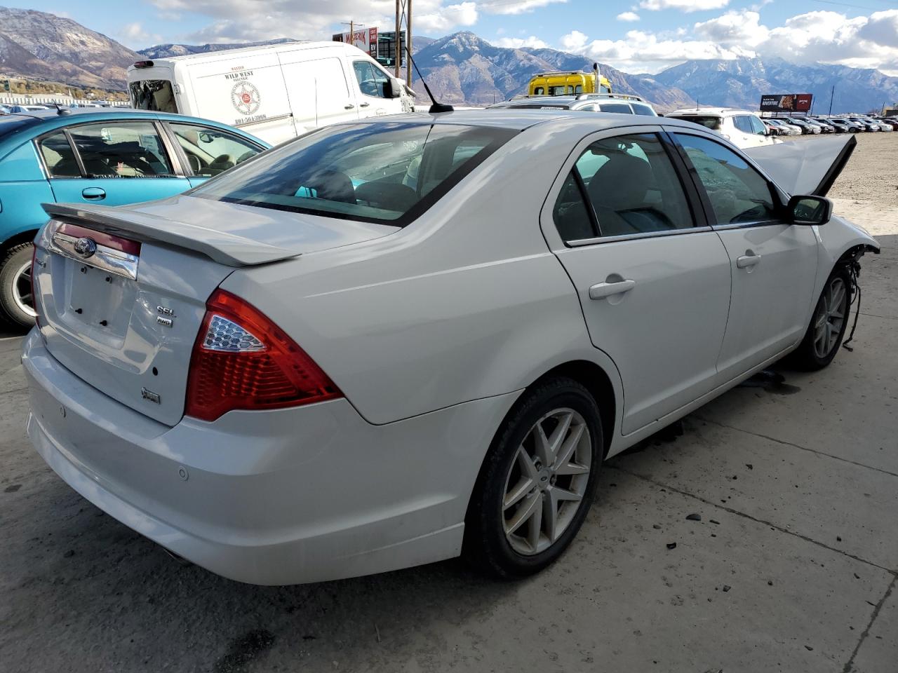2010 Ford Fusion VIN 3FAHP0CG9AR290771 Copart auction photo, front end damage thumbnail 3