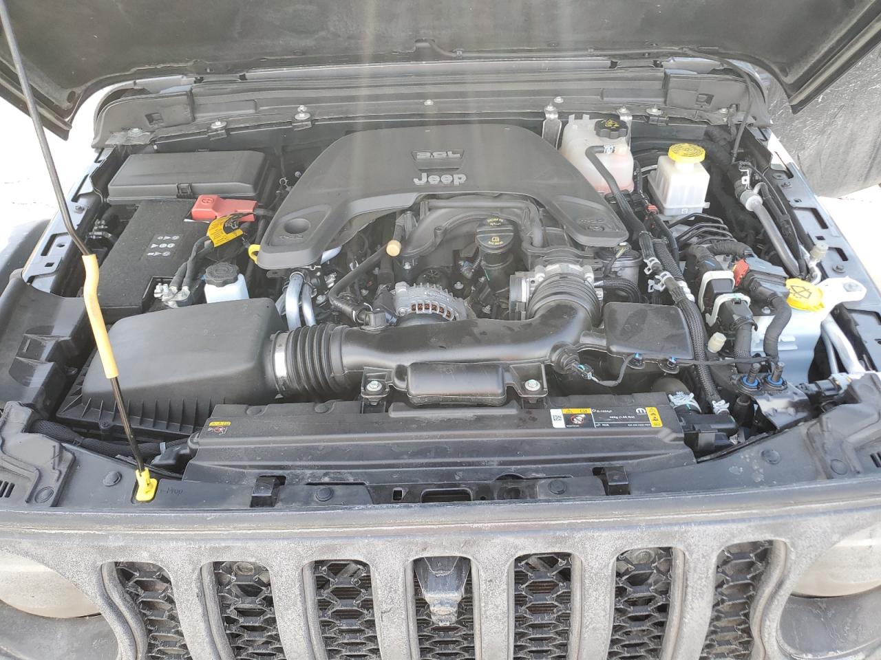 2021 Jeep Gladiator VIN 1C6JJTBG0ML616919 Copart auction photo, all over damage thumbnail 11