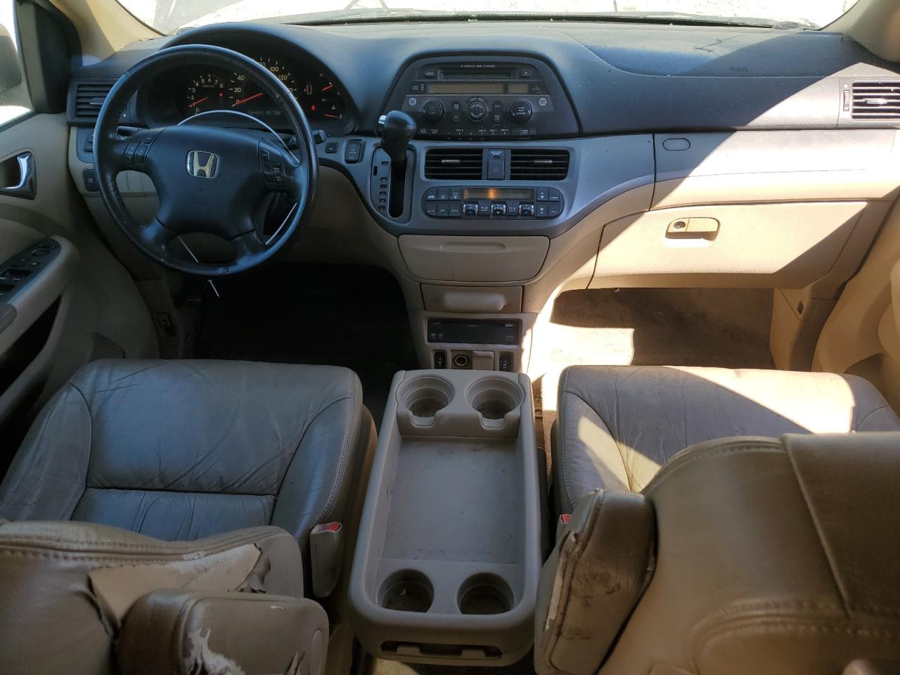 2007 Honda Odyssey VIN 5FNRL38747B107968 Copart auction photo, top/roof / minor dent/scratches damage thumbnail 8