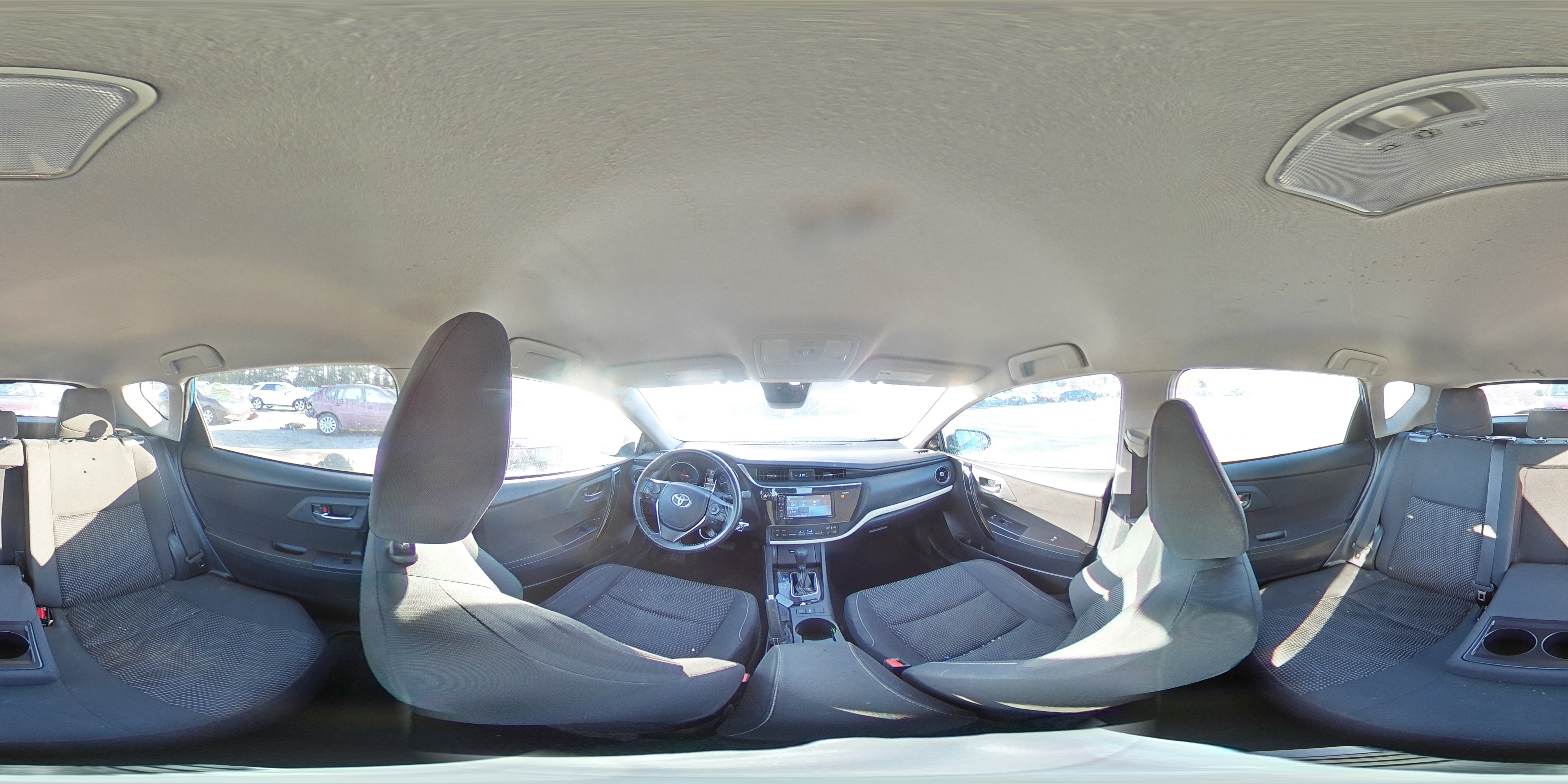 2017 Toyota Corolla VIN JTNKARJE5HJ539591 Copart auction photo, front end / rear end damage thumbnail 12
