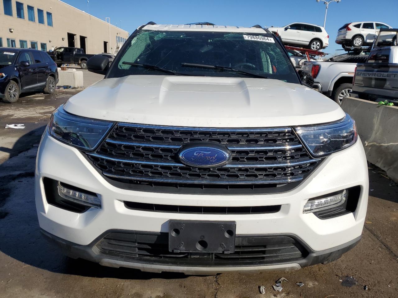 2023 Ford Explorer VIN 1FMSK8DH7PGB88224 Copart auction photo, rollover damage thumbnail 5