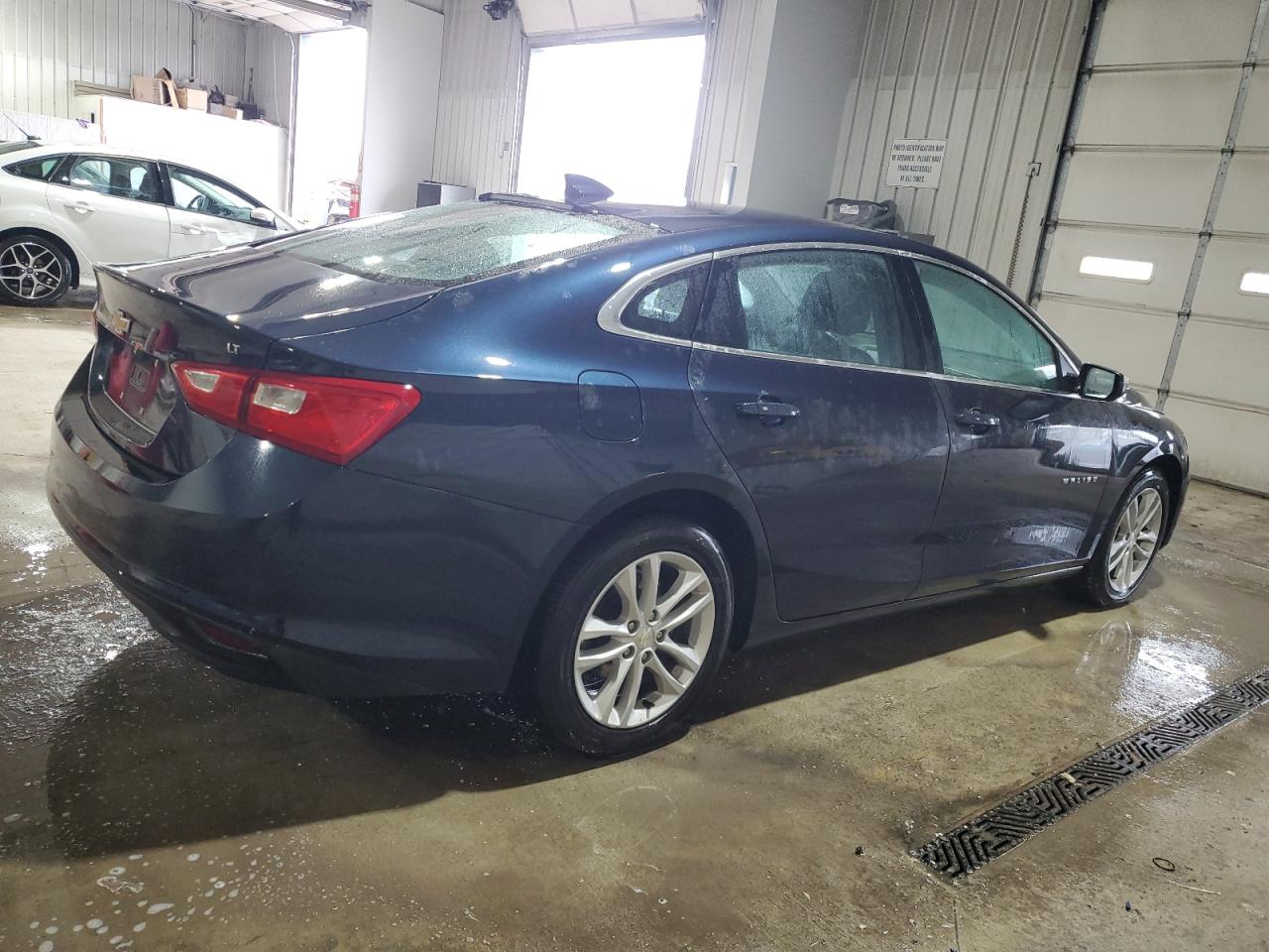 2016 Chevrolet Malibu VIN 1G1ZE5ST1GF267757 Copart auction photo, front end / side damage thumbnail 3