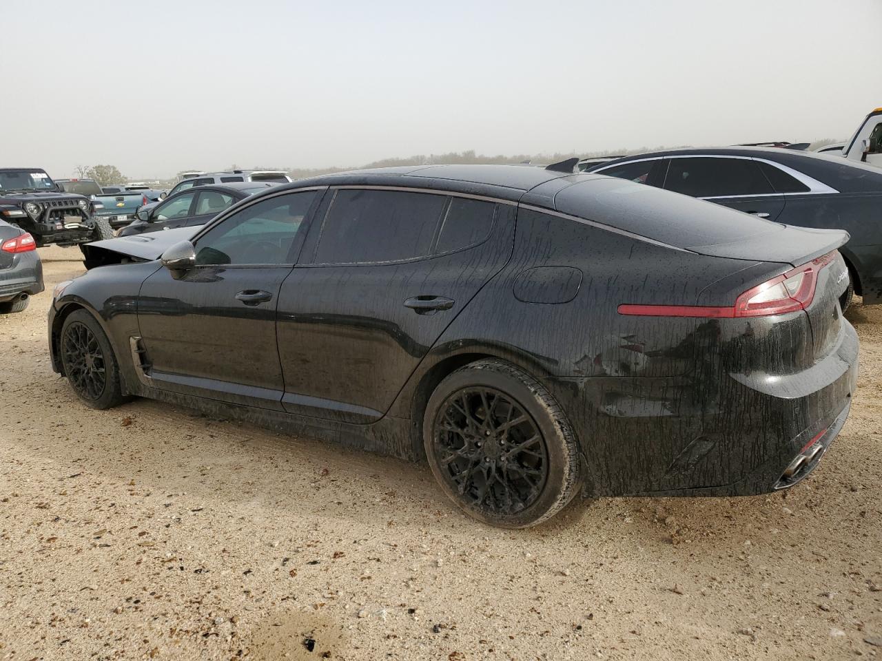 2020 KIA Stinger VIN KNAE15LA6L6086949 Copart auction photo, front end / minor dent/scratches damage thumbnail 2