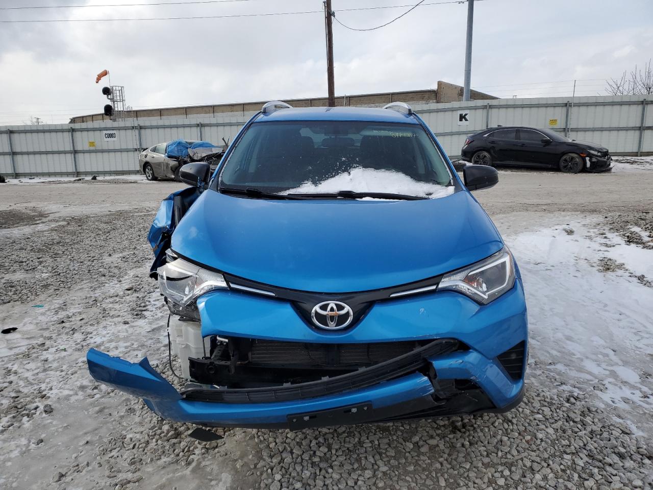 2016 Toyota RAV 4 VIN JTMBFREV1GD190734 Copart auction photo, front end damage thumbnail 5
