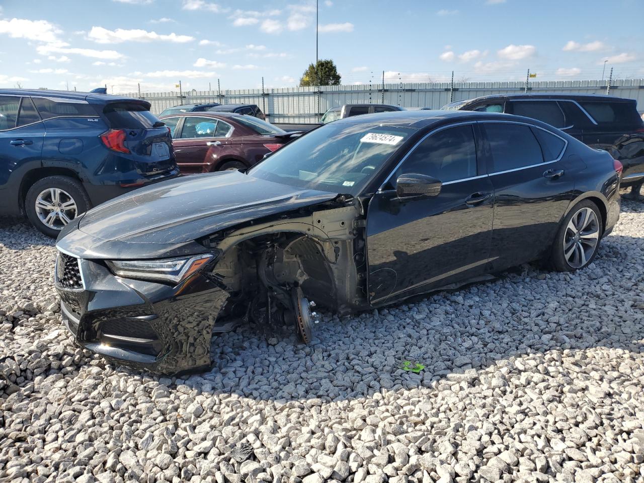 2021 Acura TLX VIN 19UUB5F66MA000591