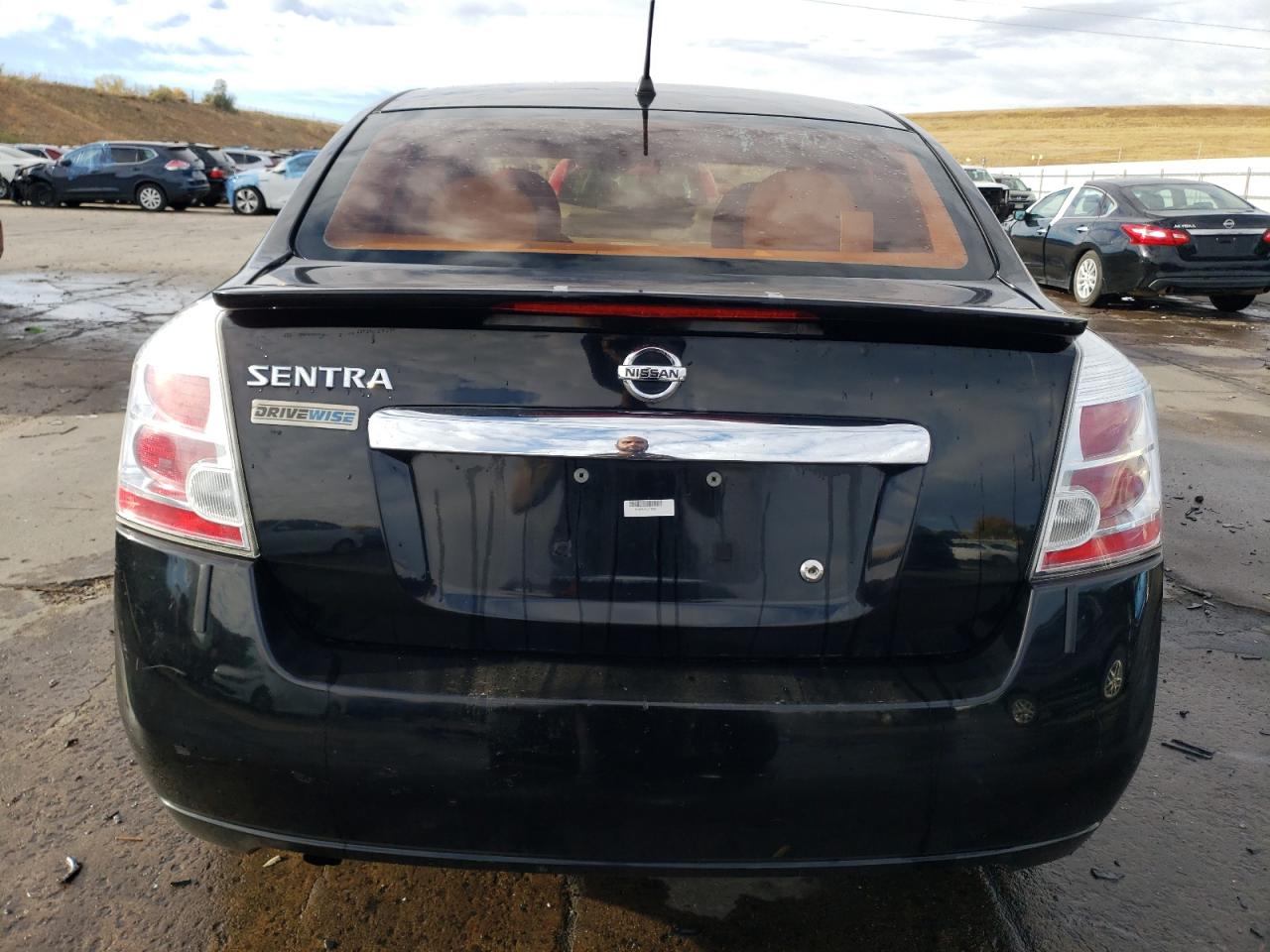 2012 Nissan Sentra VIN 3N1AB6AP7CL695343 Copart auction photo, hail / rear end damage thumbnail 6