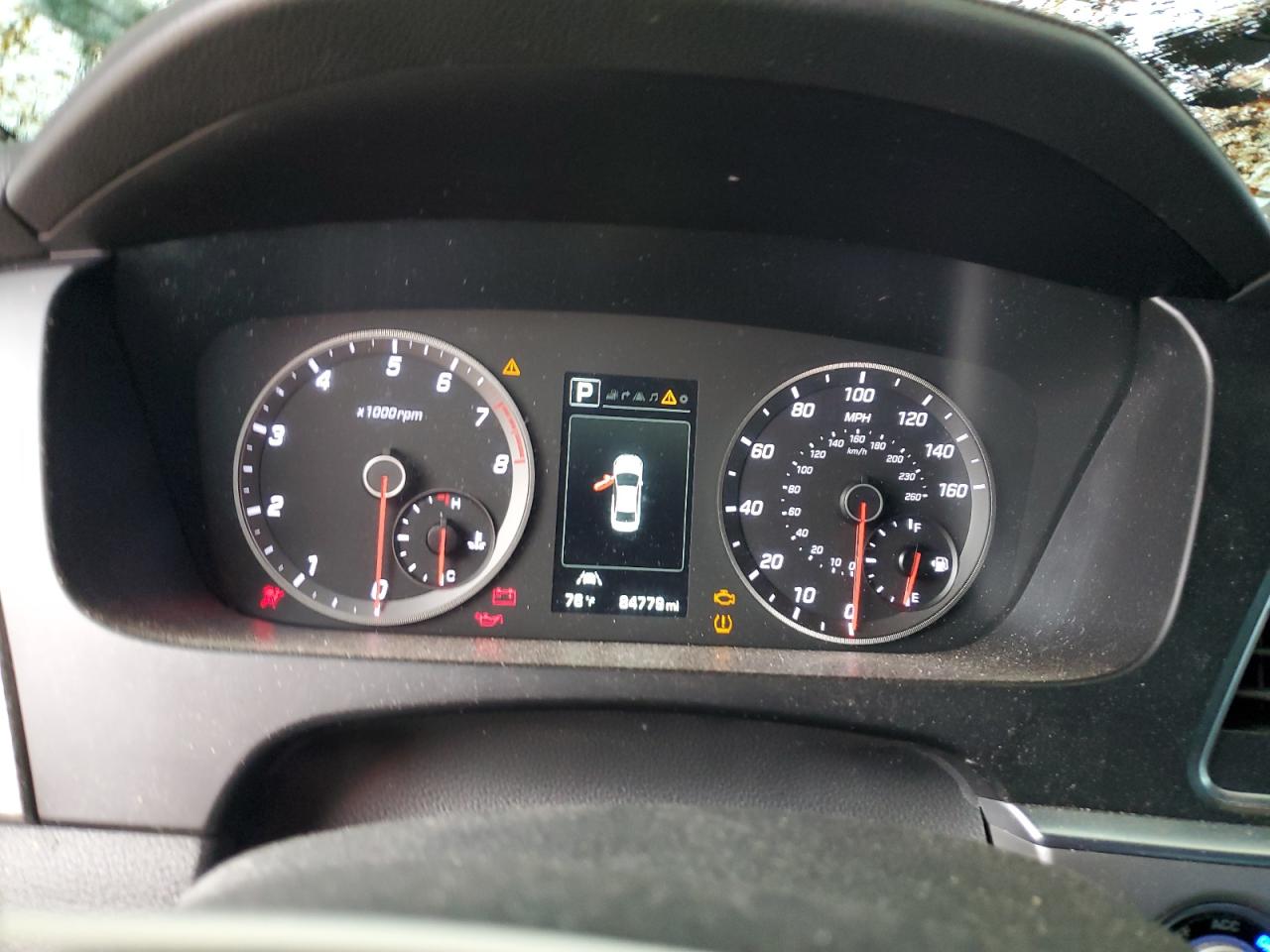 2015 Hyundai Sonata VIN 5NPE34AB6FH192511 Copart auction photo, front end / minor dent/scratches damage thumbnail 9