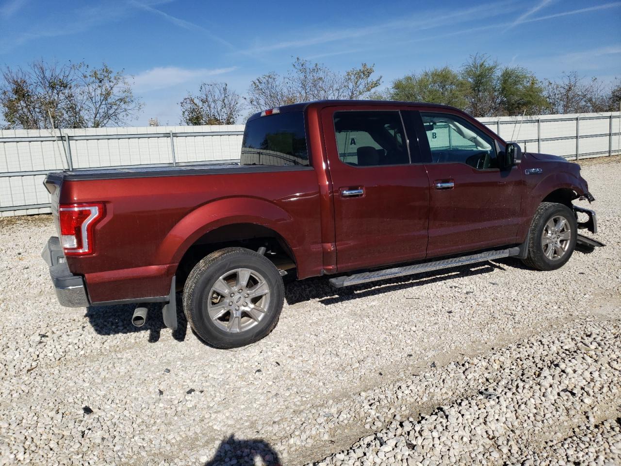 2015 Ford F-150 VIN 1FTEW1CF5FKE20702 Copart auction photo, all over damage thumbnail 3
