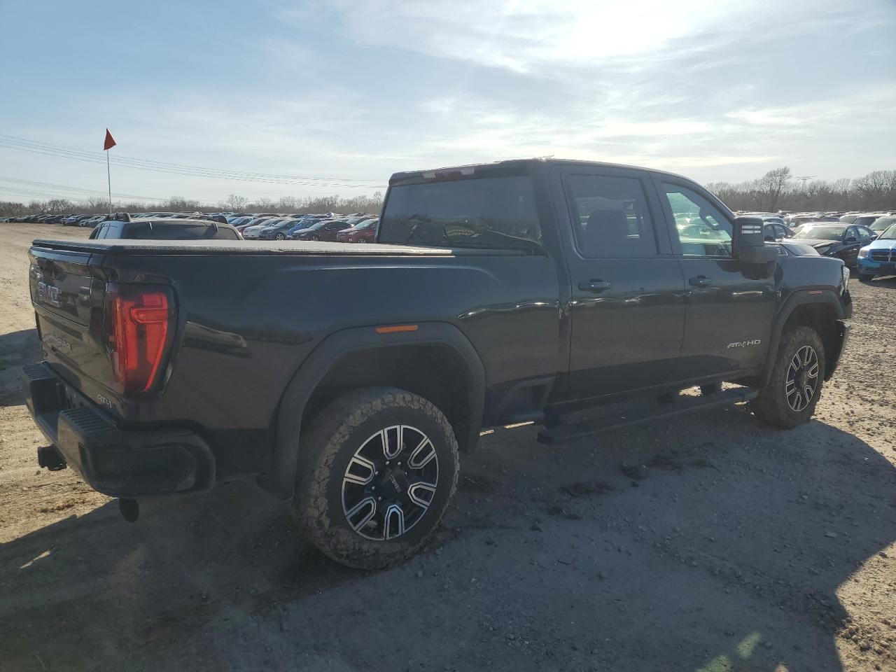 2022 GMC Sierra VIN 1GT49PEY4NF119785 Copart auction photo, front end damage thumbnail 3