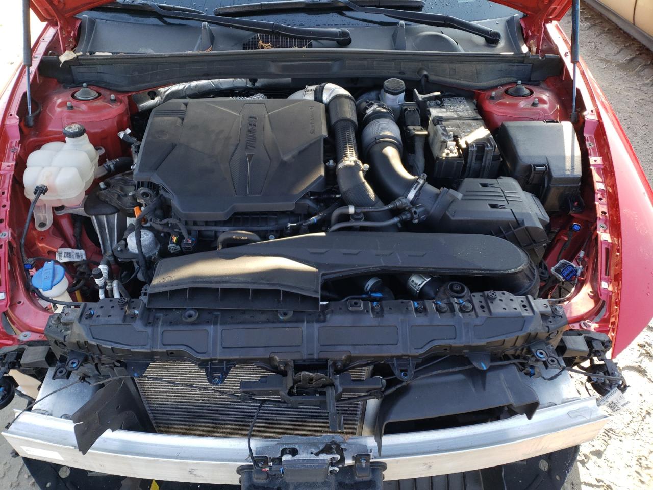 2022 Hyundai Sonata VIN 5NPEK4JC9NH141000 Copart auction photo, all over damage thumbnail 11