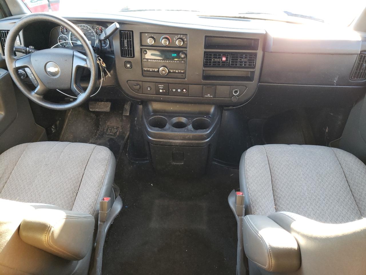 2015 Chevrolet Express VIN 1GAZG1FG9F1204028 Copart auction photo, side damage thumbnail 8