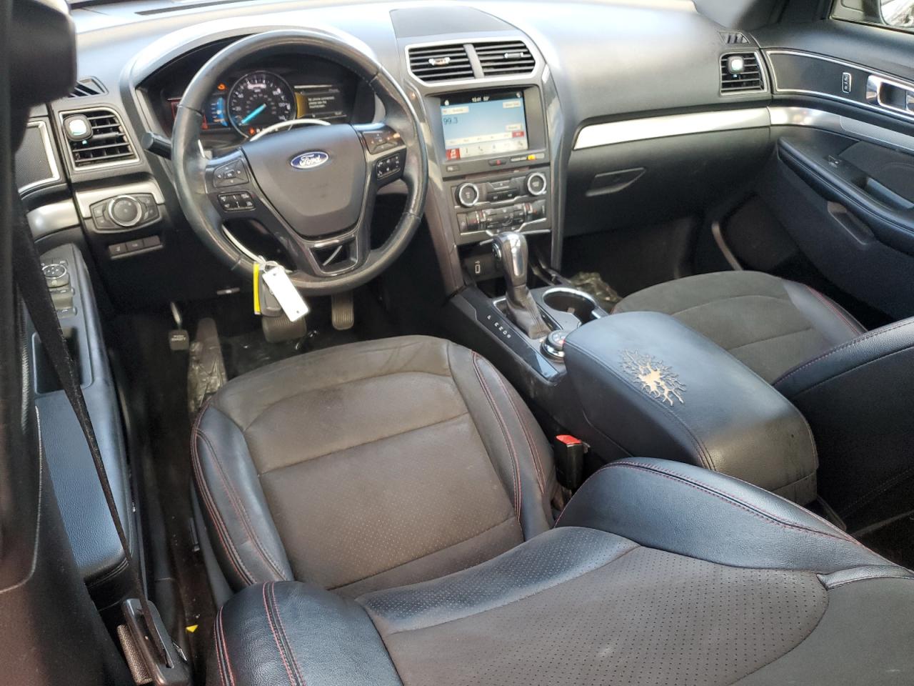 2018 Ford Explorer VIN 1FM5K8D8XJGC41891 Copart auction photo, front end damage thumbnail 8