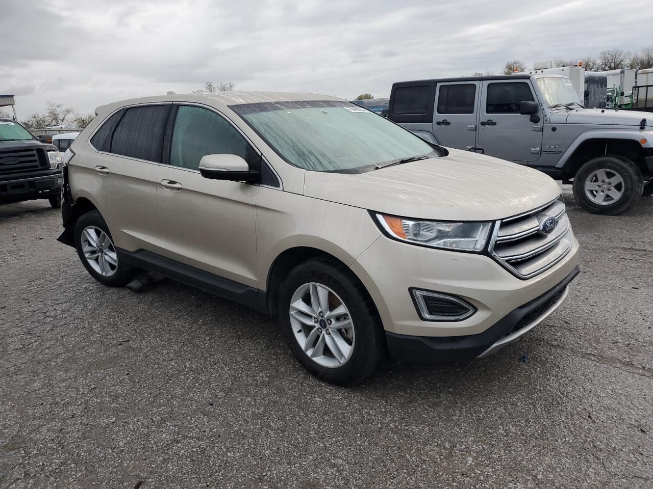 2018 Ford Edge VIN 2FMPK4J8XJBC44948 Copart auction photo, rear end / undercarriage damage thumbnail 4