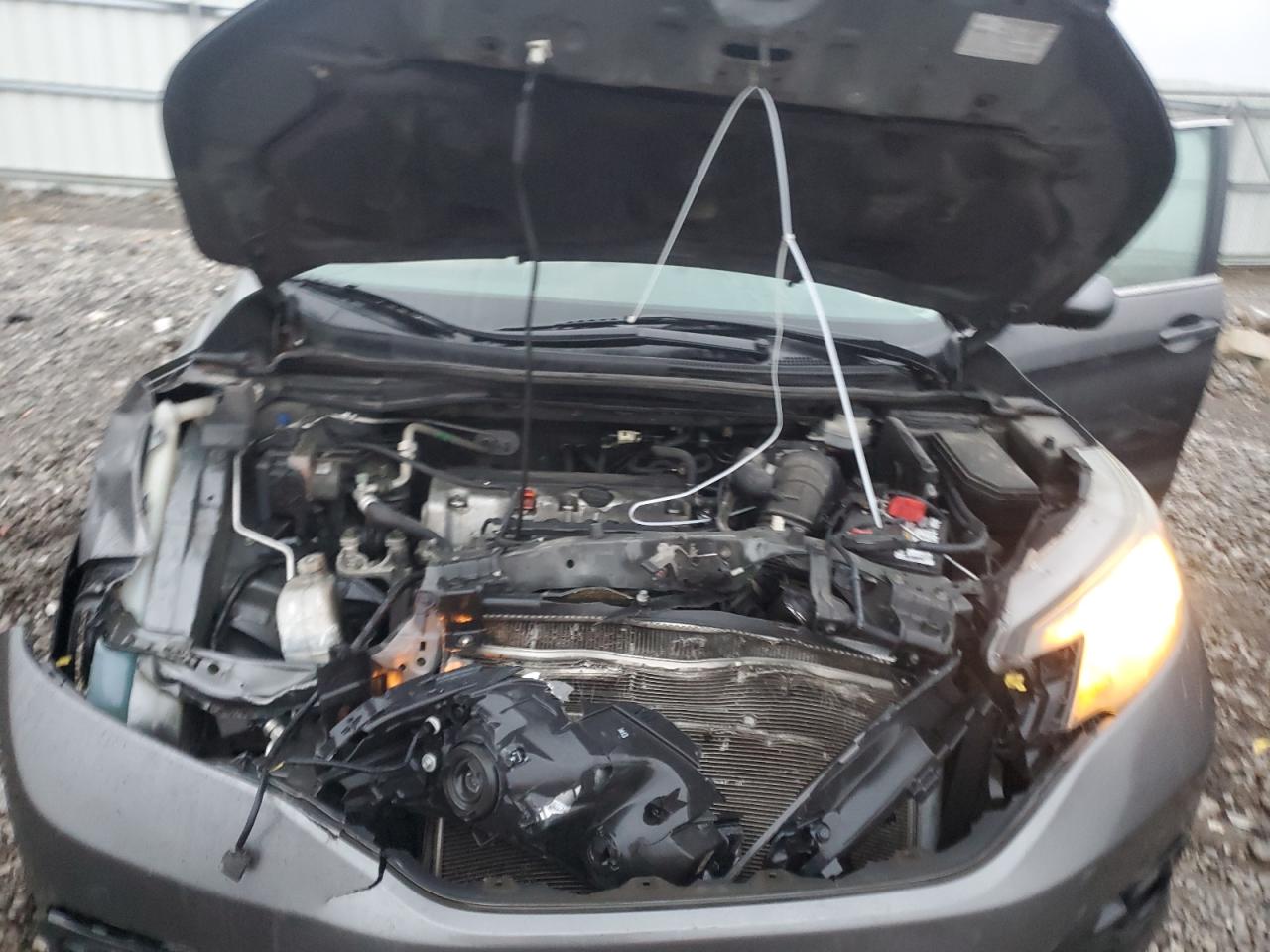 2014 Honda CR-V VIN 2HKRM4H72EH615065 Copart auction photo, all over damage thumbnail 12