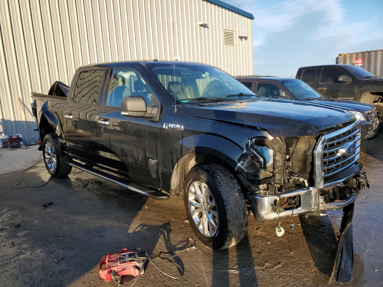 2015 Ford F-150 VIN 1FTEW1EG5FFA35235 Copart auction photo, front end / rear end damage thumbnail 4