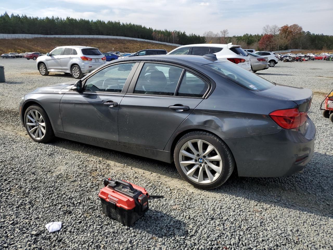 2018 BMW 3er VIN WBA8A3C57JA489451 Copart auction photo, side damage thumbnail 2