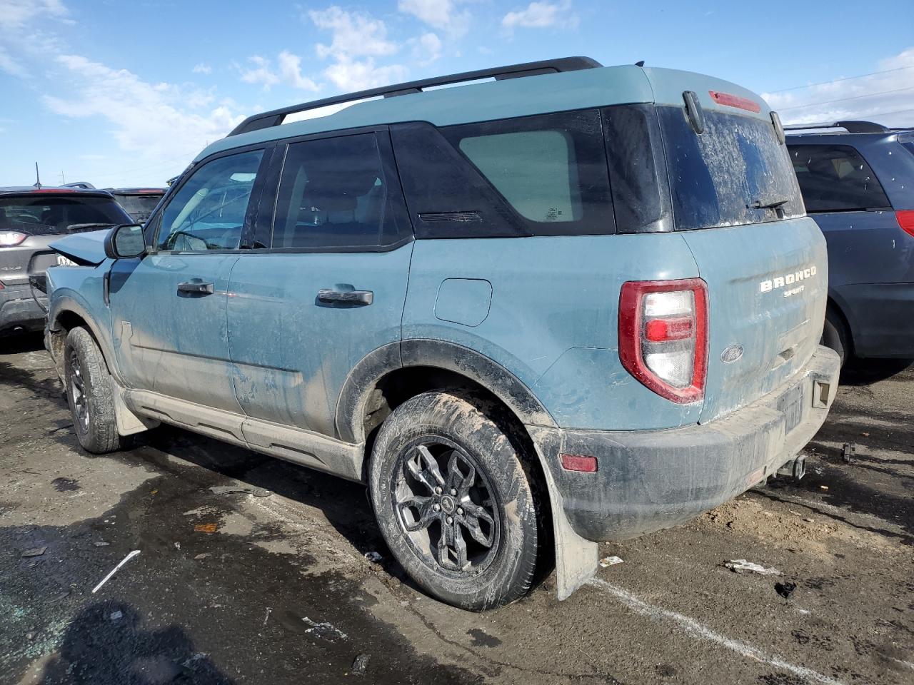2021 Ford Bronco VIN 3FMCR9B61MRA66048 Copart auction photo, all over damage thumbnail 2
