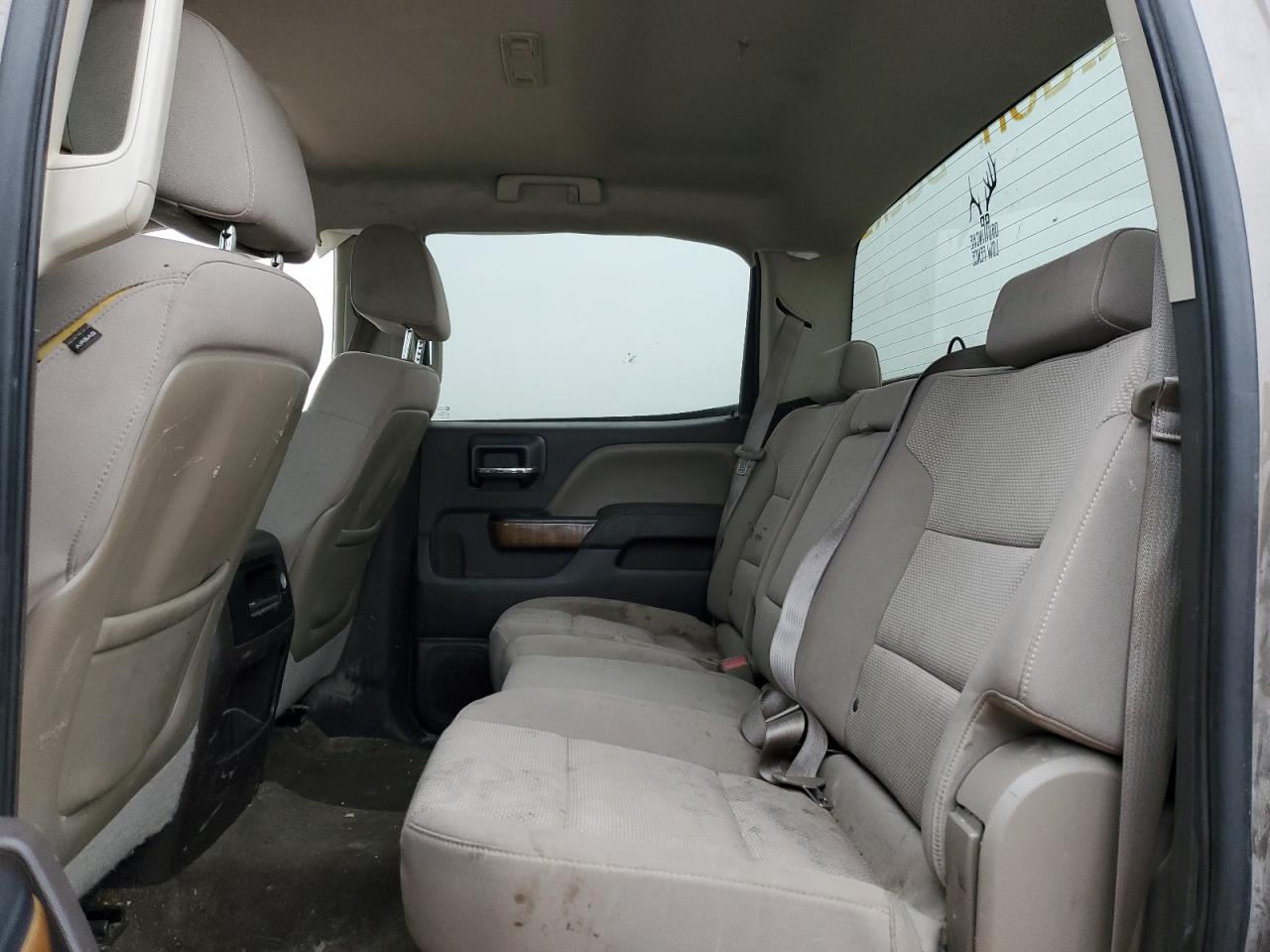 2015 GMC Sierra VIN 3GTU2UEC1FG360288 Copart auction photo, all over damage thumbnail 10