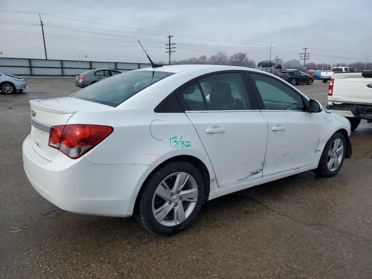 2014 Chevrolet Cruze VIN 1G1P75SZ4E7414361 Copart auction photo, all over damage thumbnail 3