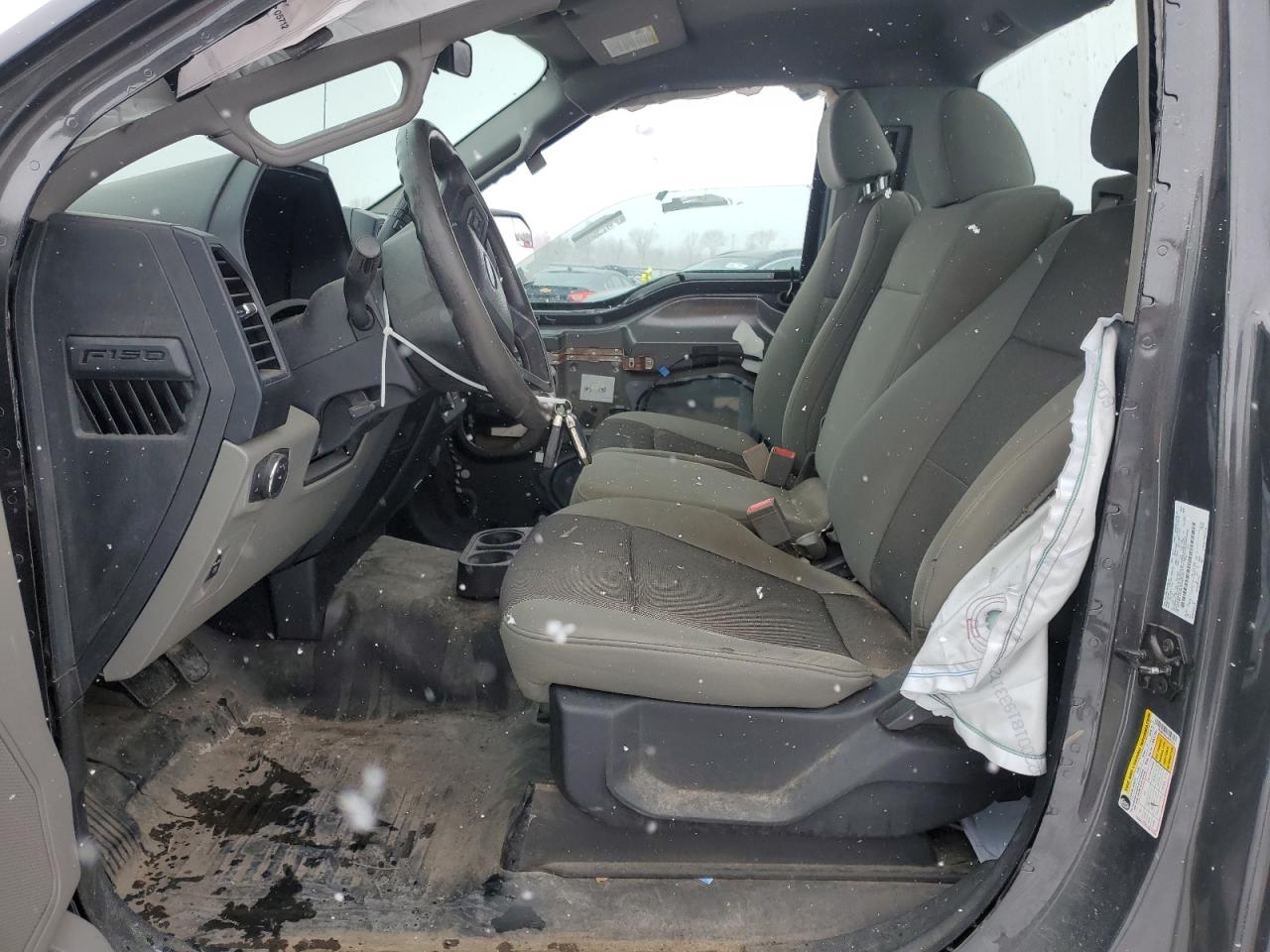 2018 Ford F-150 VIN 1FTMF1EP8JKF97478 Copart auction photo, side damage thumbnail 7
