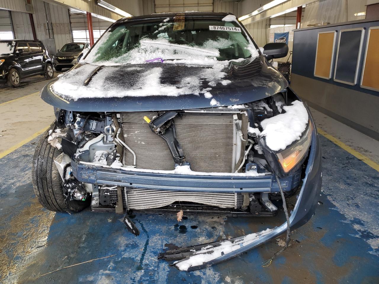 2018 Ford Edge VIN 2FMPK3G90JBB12565 Copart auction photo, all over damage thumbnail 5