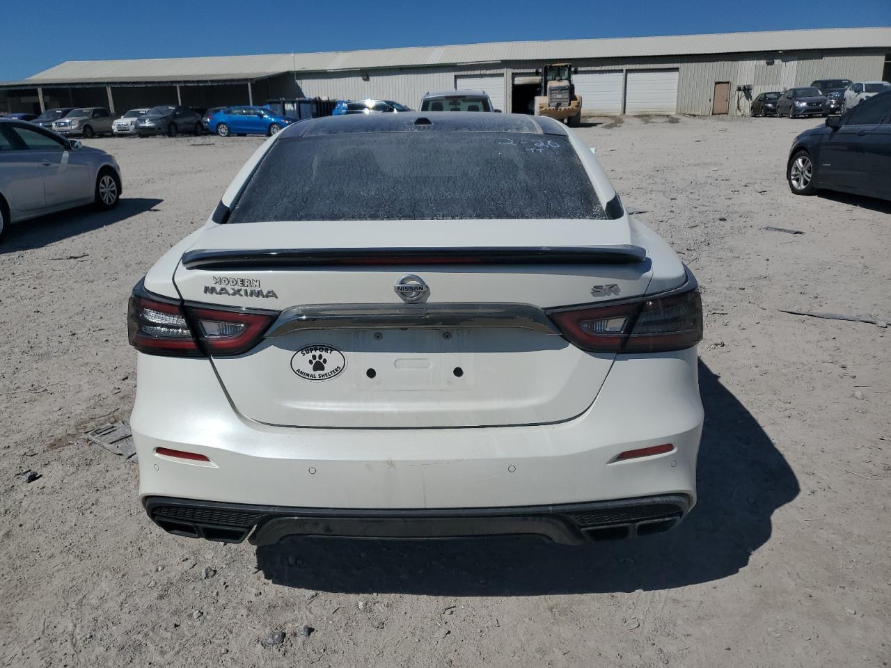 2019 Nissan Maxima VIN 1N4AA6AV6KC366874 Copart auction photo, front end / undercarriage damage thumbnail 6