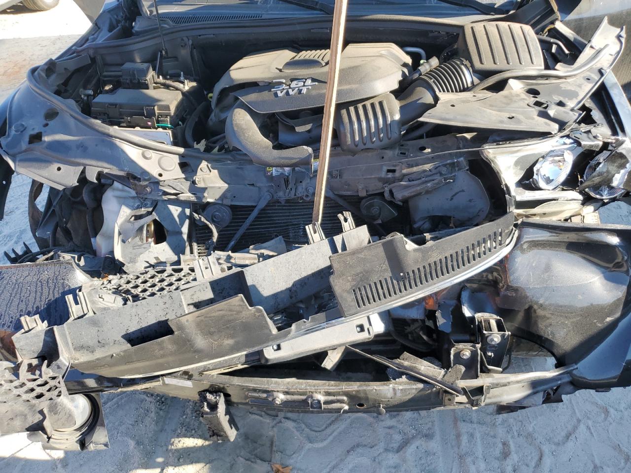 2013 Dodge Durango VIN 1C4RDJAG2DC565416 Copart auction photo, front end damage thumbnail 12