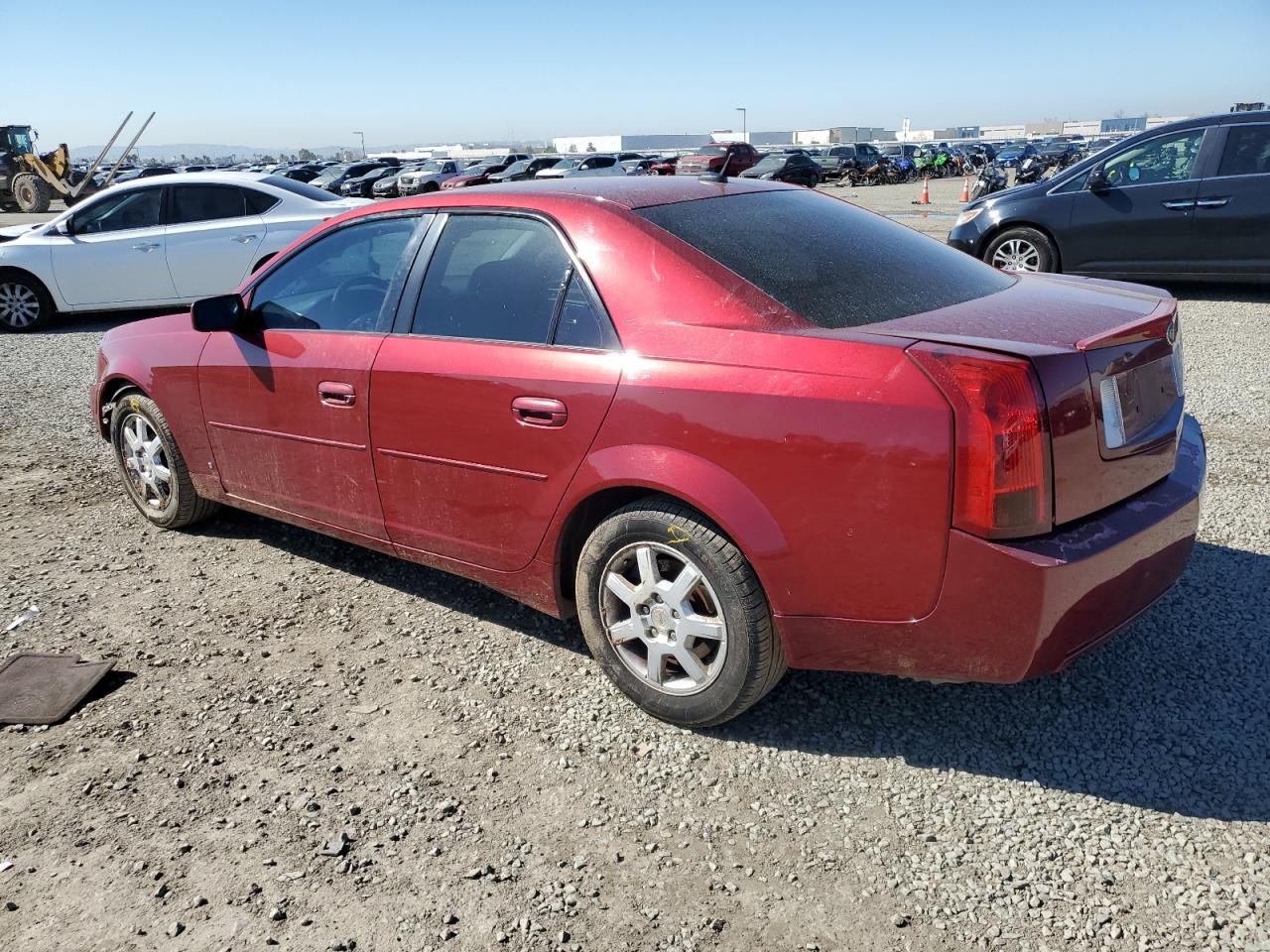 2007 Cadillac CTS VIN 1G6DP577070162916 Copart auction photo, front end damage thumbnail 2