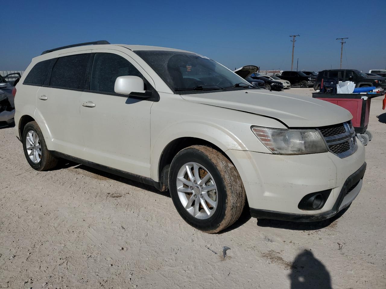 2013 Dodge Journey VIN 3C4PDCBG2DT502533 Copart auction photo, water/flood damage thumbnail 4