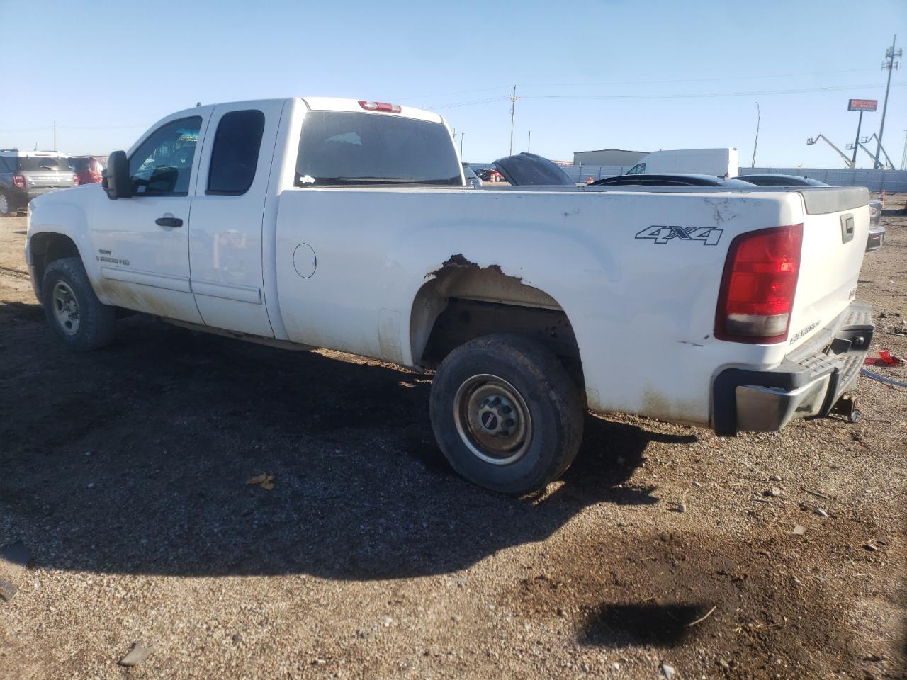 2008 GMC Sierra VIN 1GTHK29668E173729 Copart auction photo, hail / front end damage thumbnail 2