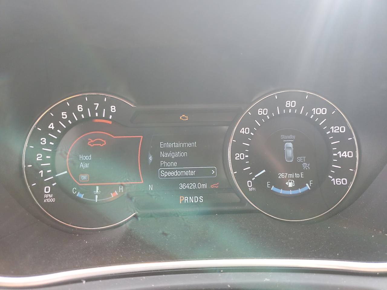 2018 Lincoln MKX VIN 2LMPJ6LR8JBL12169 Copart auction photo, front end / rear end damage thumbnail 9