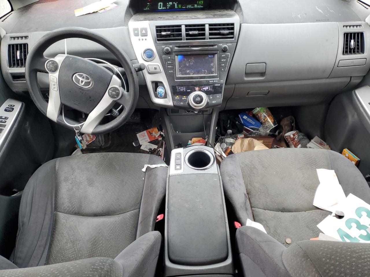 2014 Toyota Prius VIN JTDZN3EU2EJ011668 Copart auction photo, front end / minor dent/scratches damage thumbnail 8