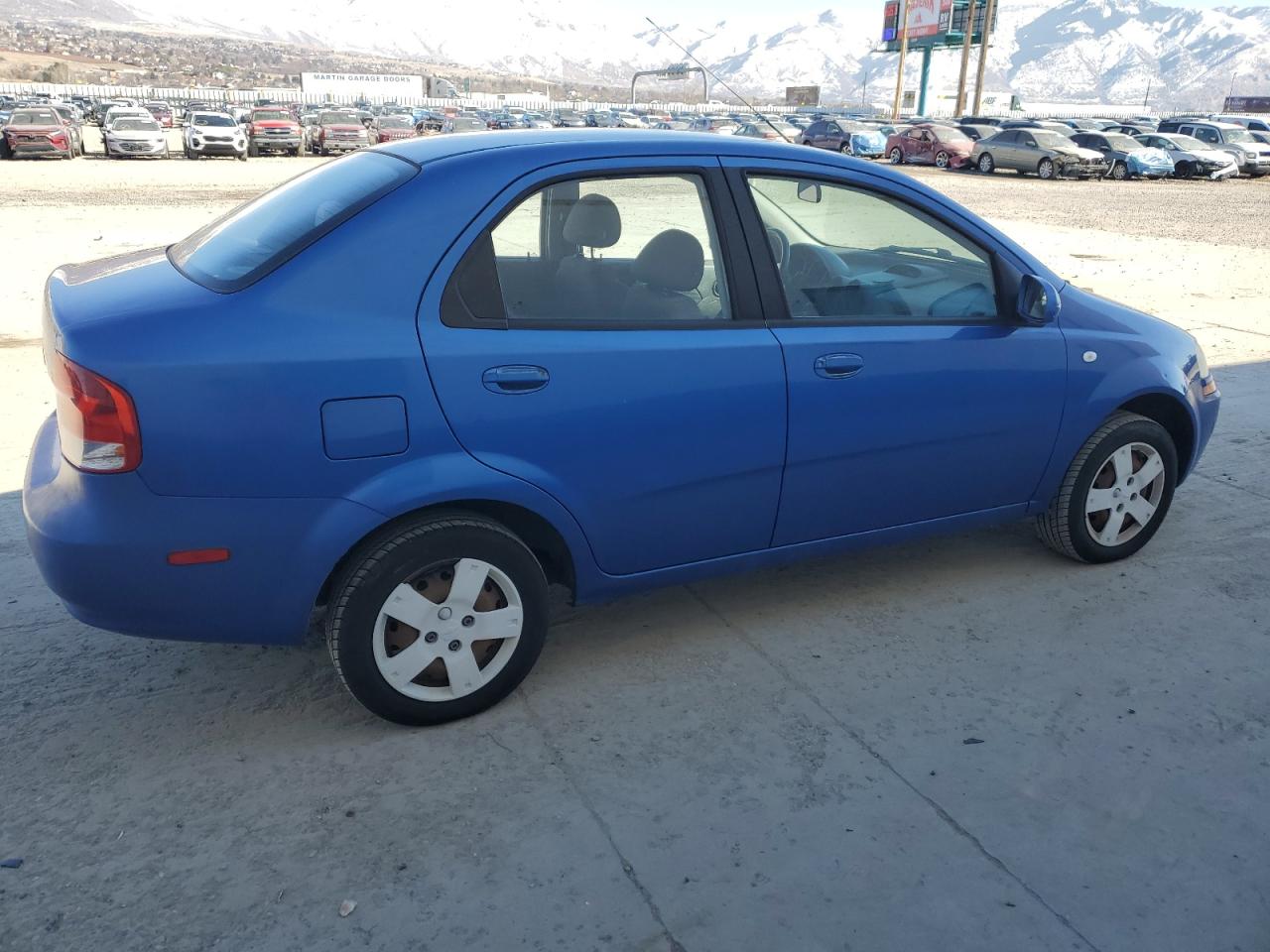 2006 Chevrolet Aveo VIN KL1TD56696B678700 Copart auction photo, normal wear damage thumbnail 3