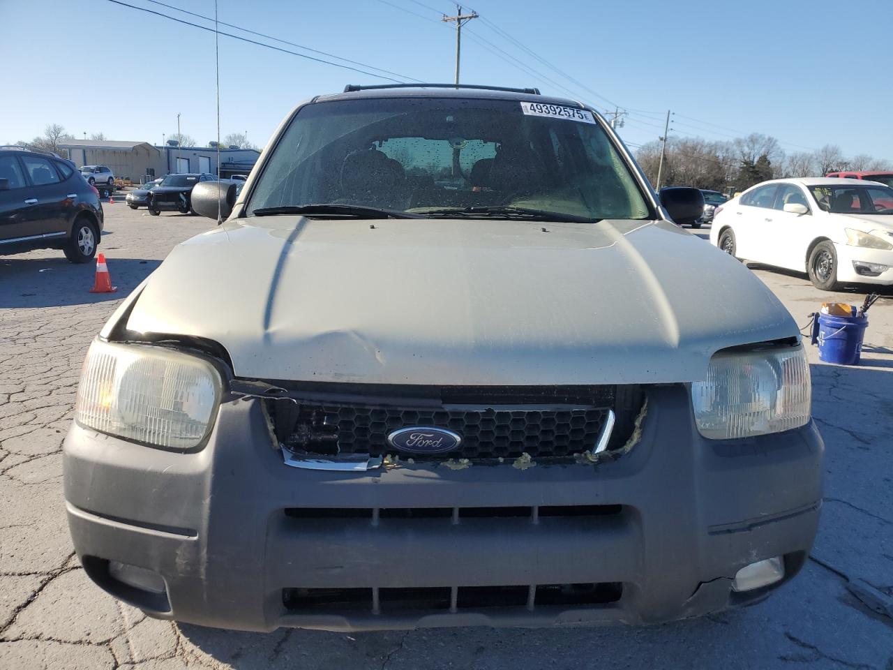 2003 Ford Escape VIN 1FMYU03123KA92891 Copart auction photo, front end damage thumbnail 5
