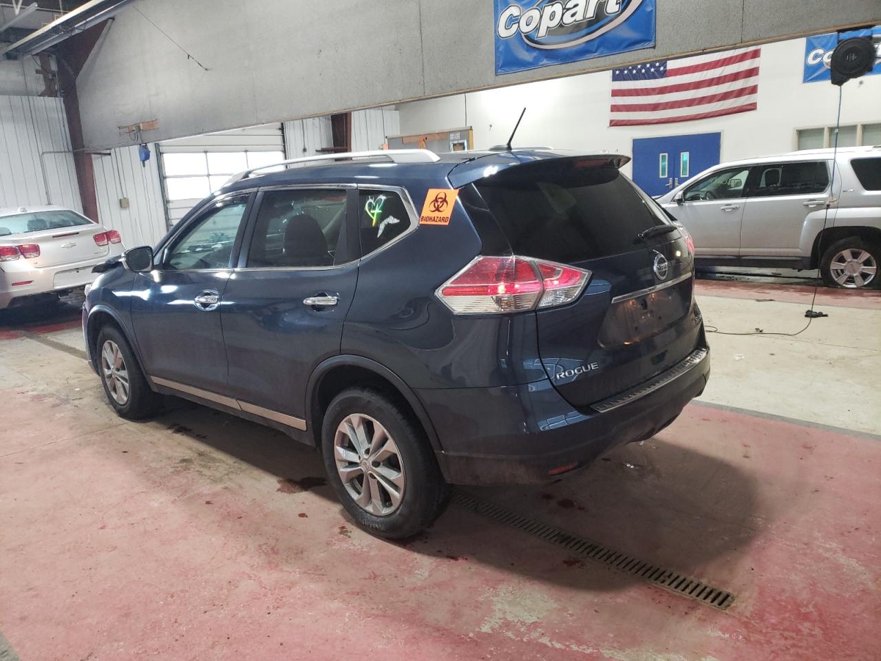 2015 Nissan Rogue VIN 5N1AT2MVXFC856454 Copart auction photo, front end damage thumbnail 2