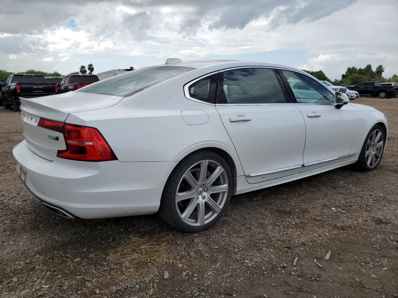 2020 Volvo S90 VIN LVYA22MLXLP178372 Copart auction photo, all over damage thumbnail 3