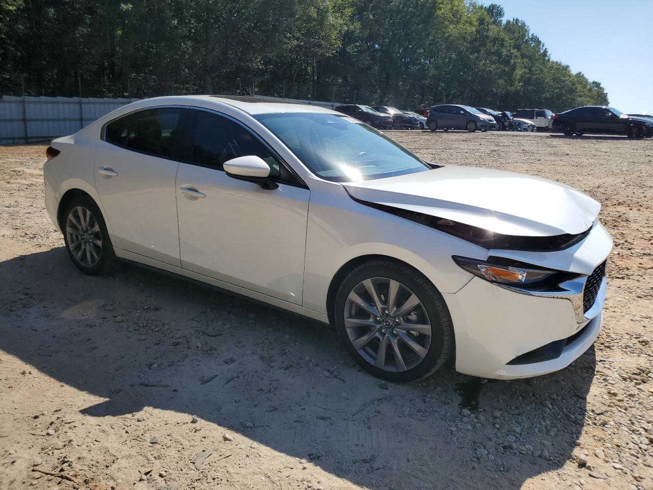2024 Mazda 3 VIN 3MZBPACM1RM414436 Copart auction photo, front end / rear end damage thumbnail 4