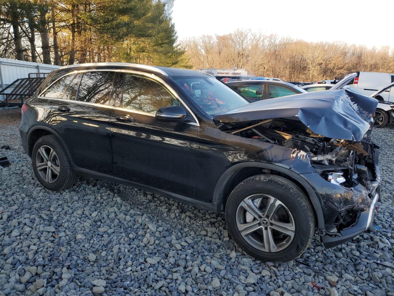 2019 Mercedes-Benz GLC VIN WDC0G4KB0KV123542 Copart auction photo, front end damage thumbnail 4