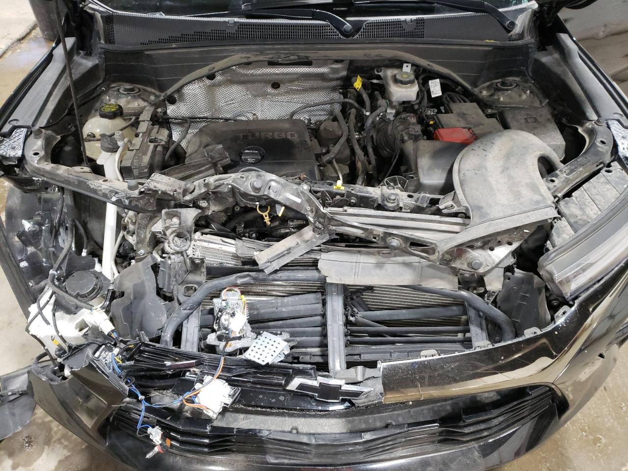 2021 Chevrolet TrailBlazer VIN KL79MUSL7MB111887 Copart auction photo, front end / side damage thumbnail 13