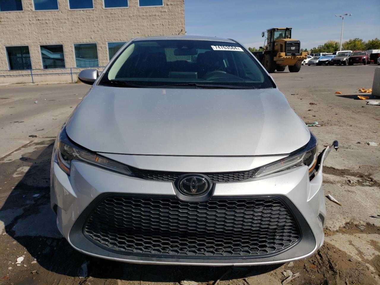 2020 Toyota Corolla VIN 5YFEPRAE0LP136753 Copart auction photo, front end / side damage thumbnail 5