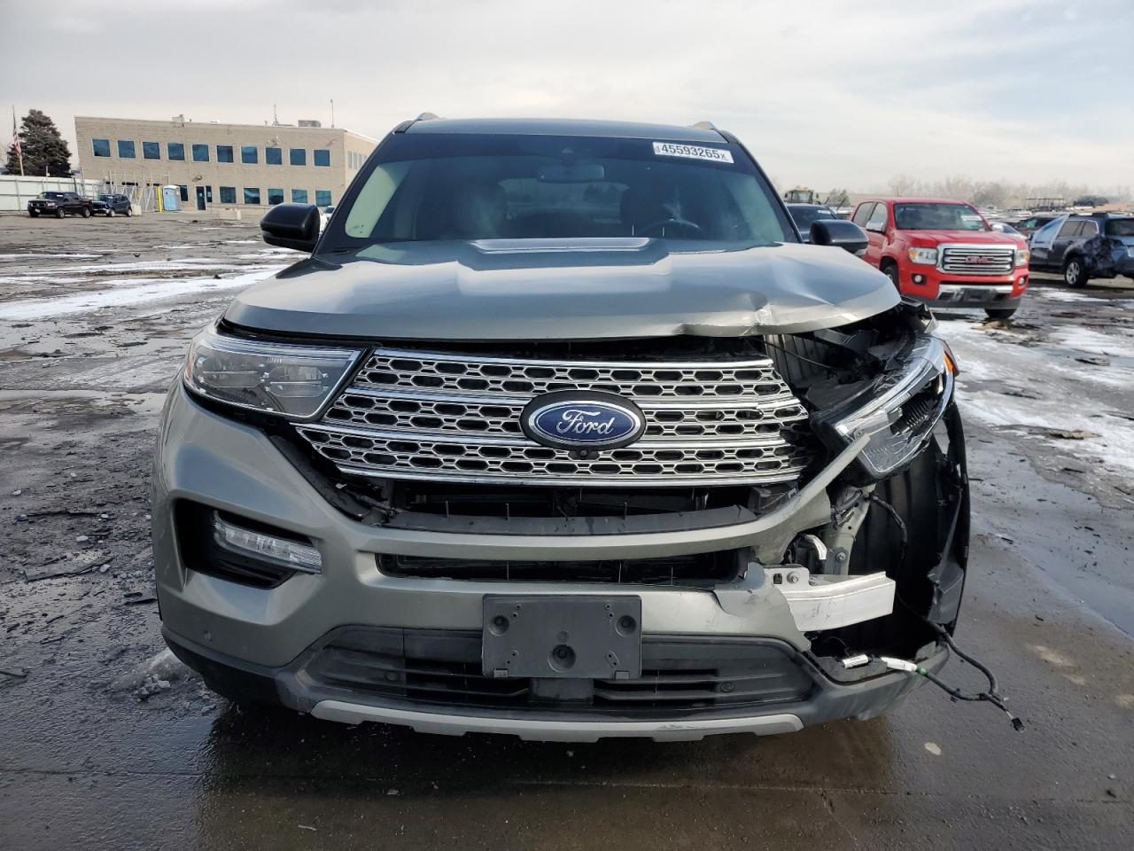 2020 Ford Explorer VIN 1FMSK8FH4LGB95042 Copart auction photo, front end / rear end damage thumbnail 5